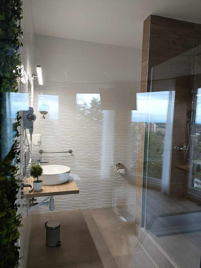 West Panorama Penthouse - Apartment With A Fantastic View Of The City 松博特海伊 外观 照片